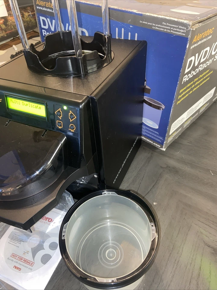 Aleratec Roboracer SA DVD RW (R DL) DVD-RAM 100 Disc Copy Duplicator - Image 4 of 4
