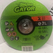 6pcs. Gator 7" Metal Cut-Off Wheel 7 Dia.x1/8 in.SHIPS FREE!!