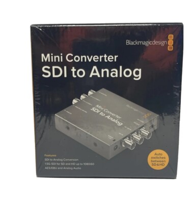 Blackmagic Design SDI To AUDIO Mini Converter CONVMCSAUD 