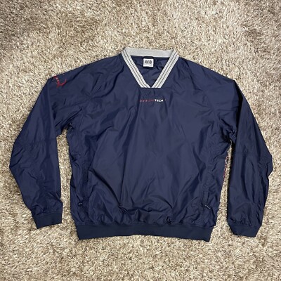 Cinch Western Wear Men's Cinch Tech Windbreaker Pullover Jacket Blue XXL