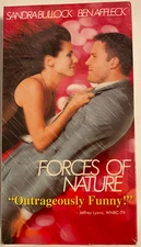 Sealed New Forces Of Nature VHS Tape 1999 Sandra Bullock & Ben Affleck Comedy