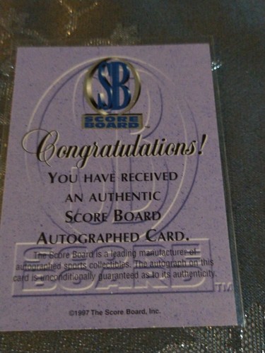 (1997-98) *JOHN WALLACE* Scoreboard Autographed Basketball*RARE! Authentic!*🔥 - Picture 7 of 8