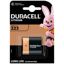 Duracell DL223 223 CRP2P 6V Lithium Battery x 1 **Photo Use Genuine Duracell**