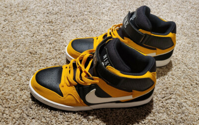 Nike Zoom Mogan Mid 2, Size 12, Laser Orange/White/Black