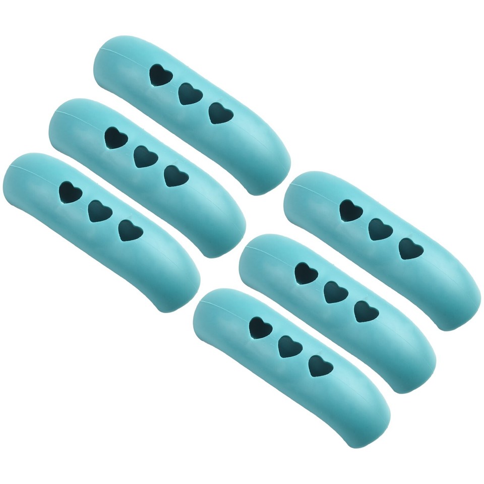 Lot De 4 Housses Silicone Poignée Casserole - Antidérapant