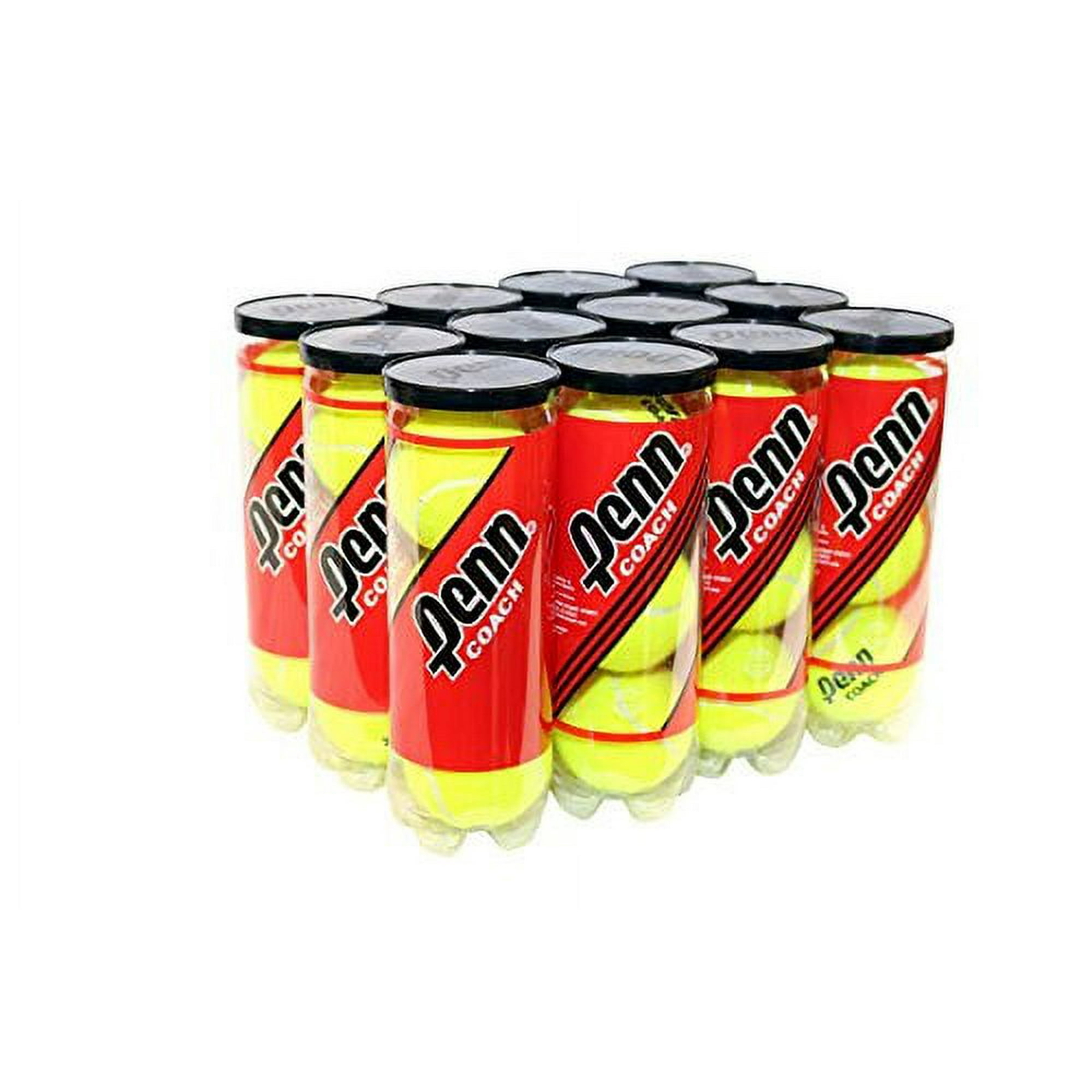 Penn Coach Tennis Ball Can, Pressurized, 3 New Practice Balls eBay