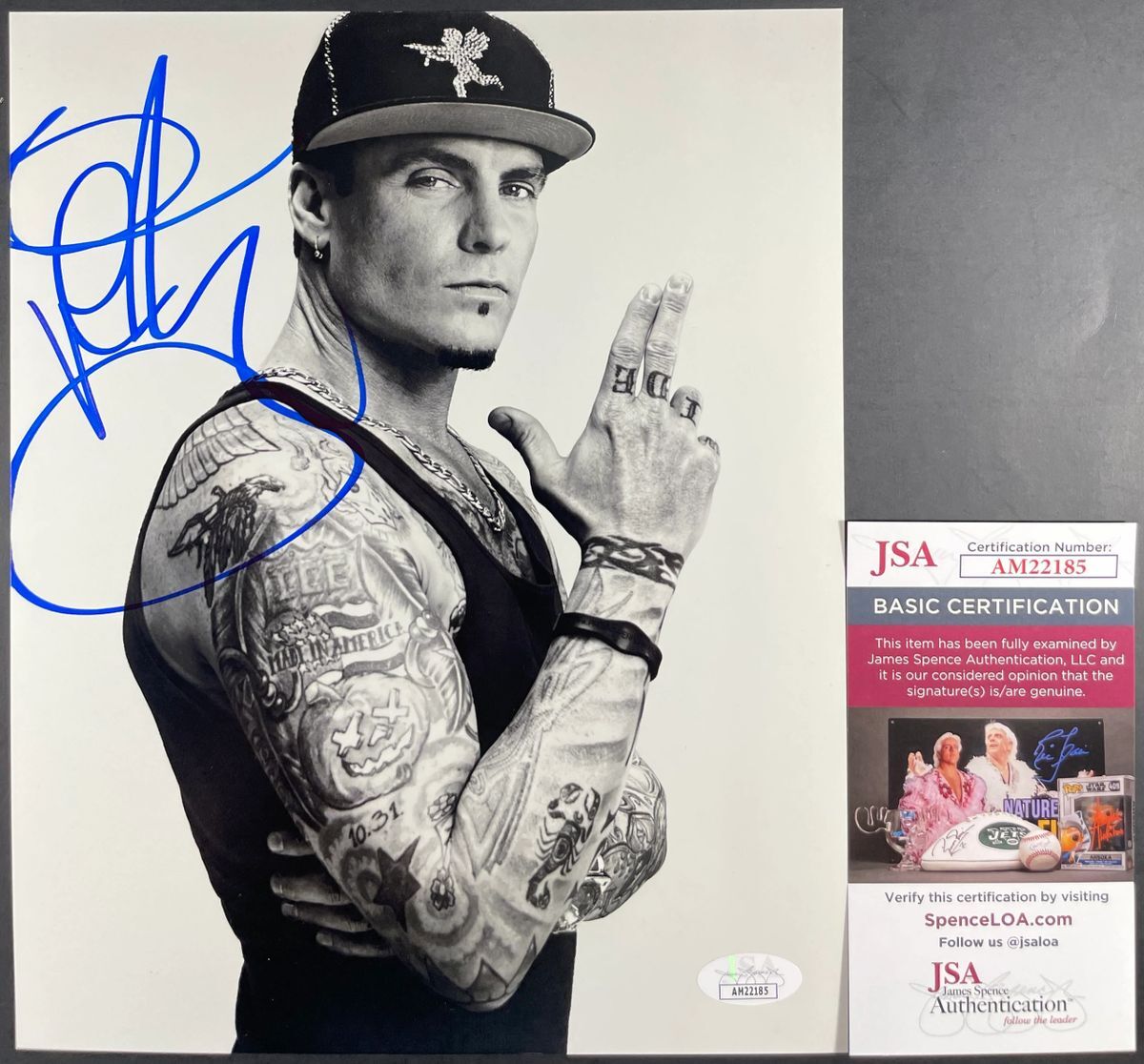 Vanilla Ice Autographed Signed 8x10 Photo D Autograph Hip Hop Rap Artist TMNT JSA COA 