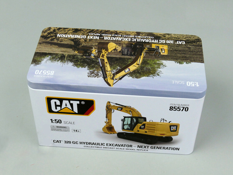 模型製作用品 CAT 320 GC HYDRAULIC EXCAVATOR 1:50 1/50 Scale Diecast Toy Cat 320 GC Hydraulic Excavator with