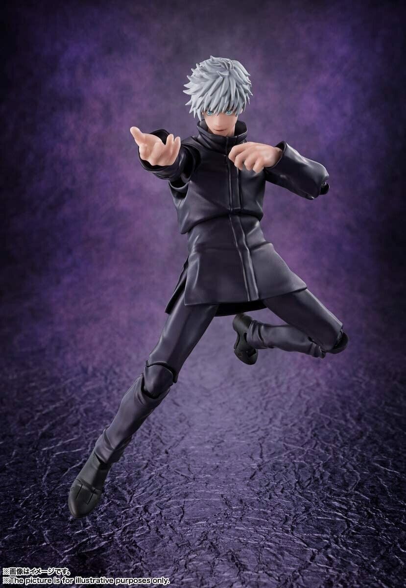 New 180mm BANDAI S.H.FIGUARTS JUJUTSU KAISEN SATORU GOJO ACTION
