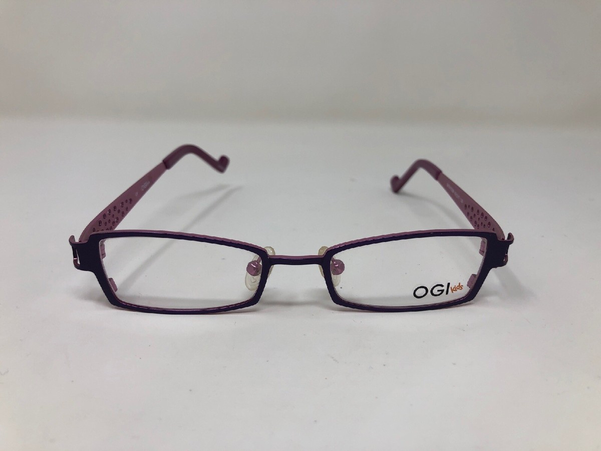 OGI Kids Eyeglasses Frames OK74/1259 Pink Purple 43-17-130 Full