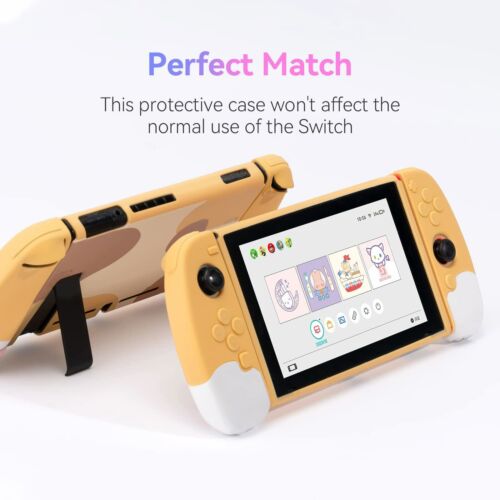 GeekShare Switch Oled Protective Case Nintendo Switch Shell Cat Jo Jo Cartoon - Picture 23 of 54