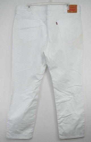 Levi's Da Uomo 541 0107 Bianco pittore Stretch Athletic Fit Denim Jeans Taglia  42 x 32 | eBay