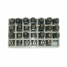 C.H. Hanson 27 Piece 1/4" Character Steel Stamp Set  53989422