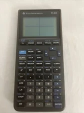 Texas Instruments TI-82 Graphing Calculator Used Works Tested w/ Cover.