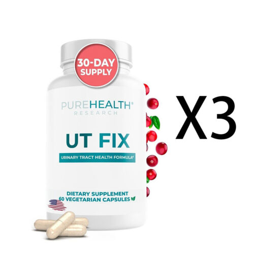 UT Fix D Mannose & Cranberry 60 Capsules - Improves Urinary Tract Health - Picture 11 of 12