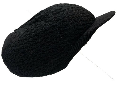 XL Cappello Rasta Nero Dreadlocks Corona Tam Corona Treads Slouchy Natty Cappello Blocchi Ras - Foto 3 di 3