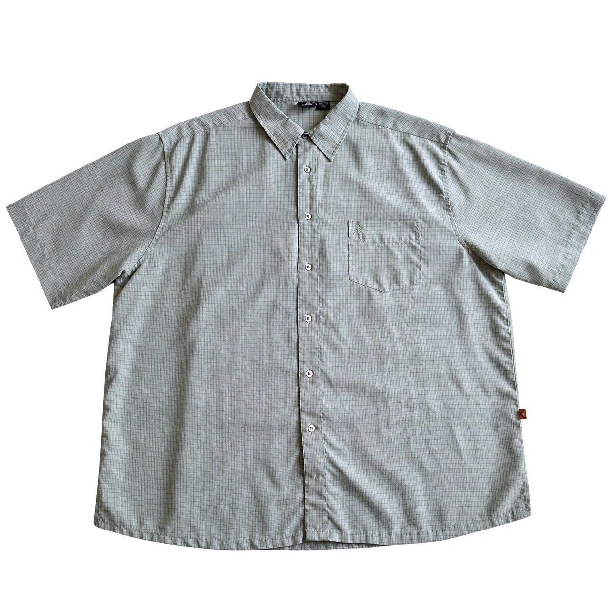 Sherpa Adventure Gear Mens XXL 2XL Green Grid Modal Travel Hiking Shirt SS Nepal
Opens in a new wind