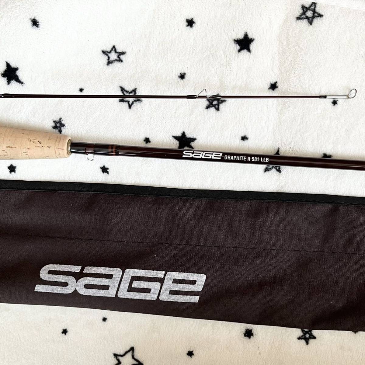 SAGE GRAPHITE II 581 LLB Fly Rod 5'8