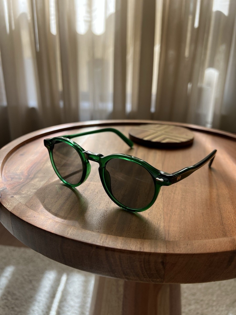 MOSCOT Miltzen Sunglasses 49mm Frame - Emerald | eBay