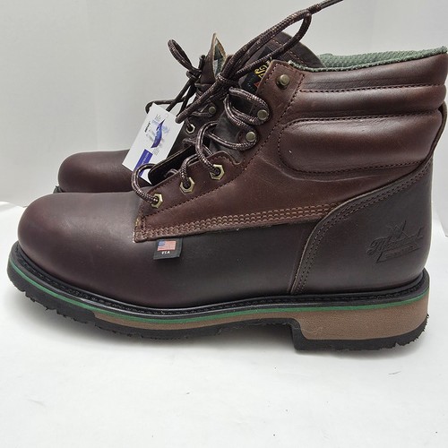 Thorogood 804-4711 Steel Toe Work Boots Size 10 E USA Made Slip Resistant EH NIB - Picture 4 of 14