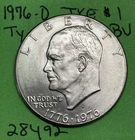 Photo of a 1976-D Eisenhower Dollar from an eBay listing that sold on Jul 20, 2026