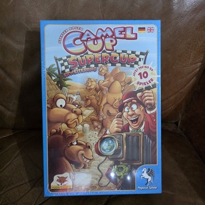 Camel Up Brettspiel mit Super Cup Erweiterung Neu