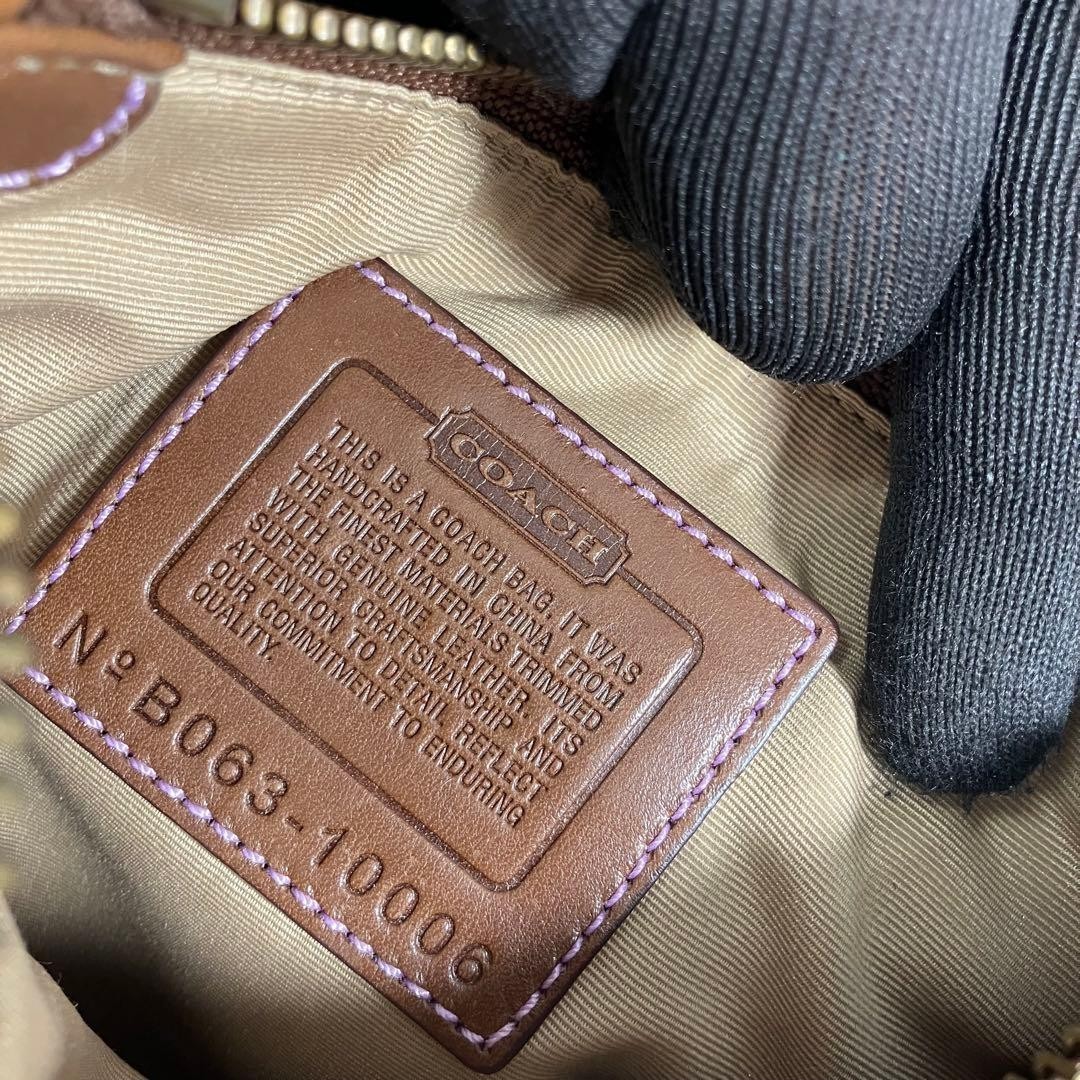 COACH Patchwork Swingpack Crossbody Bag Multicolo… - image 4