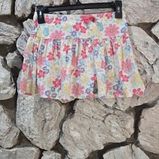 Isaac Mizrahi Floral Butterfly Tiered Skirt Girls Size 10/12 L