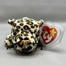 TY Freckles The Cat Beanie Baby 1996 Plush Toy Stuffed Animal MWMT Leopard Spots