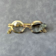Man Glasses Frame Unique Round Handmade Craft Horn Retro Women Eyeglass Frames