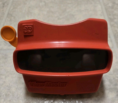 Vintage View Master - 3D Viewer Red Classic View-USA Toy