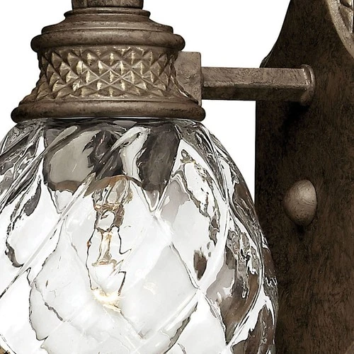 Hinkley Lighting H5310 Plantation 1 Light 5"W Bathroom Sconce - Nickel - Picture 2 of 5