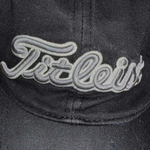 Titleist Golf Adult Adustable Baseball Hat-Black/Gray-OS-Fair - Picture 3 of 10