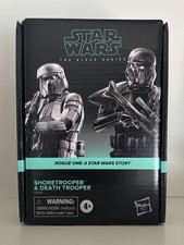 Star Wars Black Series Rogue One Shoretrooper and Death Trooper 2-Pack Sealed
