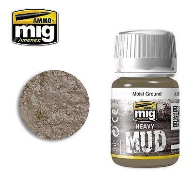 AMMO of Mig Jimenez Heavy Mud MOIST GROUND 35ml - AMIG-1703 enamel - Picture 2 of 2