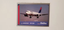 2003 Delta Airline Pilot Trading Card #7 Boeing 767-200