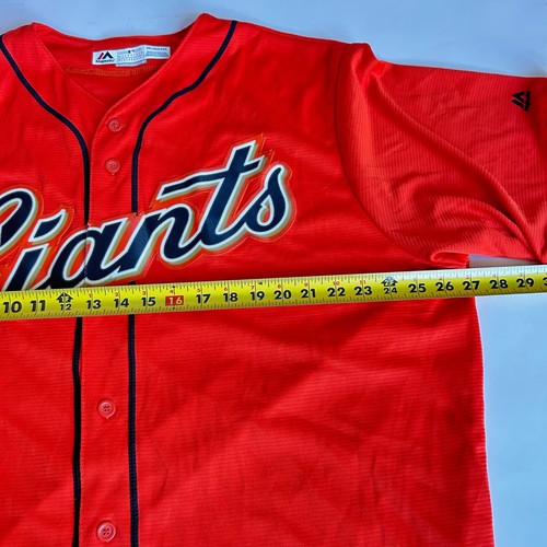 Majestic San Francisco Giants Vintage Authentic Baseball Jersey Size 2XL - Picture 9 of 11