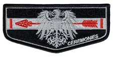 Boy Scout OA 482 Black Eagle Lodge S122 - 2017 Brotherhood Ceremonies Team Flap