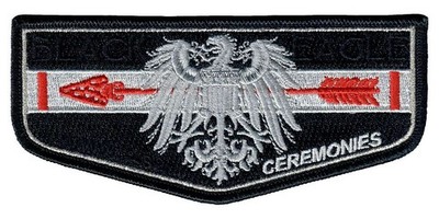 Boy Scout OA 482 Black Eagle Lodge S122 - 2017 Brotherhood Ceremonies Team Flap