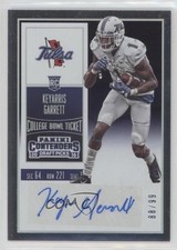 2016 Contenders Draft Picks College Bowl Ticket 88/99 Keyarris Garrett Auto 1o3