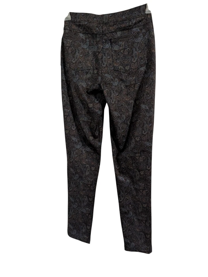 NWT Women's Size 0 Paisley Waist 24X26 Inches Inseam 30 " Leggings Hip Pockets - Image 3 of 4