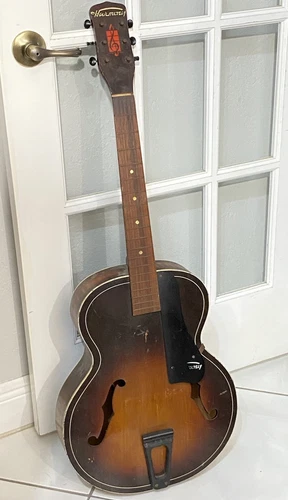 HARMONY Hollow Acoustic Guitar - Salvaged For Parts Or Repair