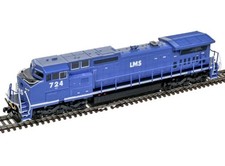 Atlas HO Scale GE Dash 8-40CW DC Locomotive Management Services LMS 724