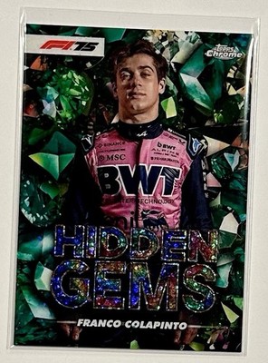 2025 Topps Chrome Formula 1 F1 Franco Colapinto Hidden Gems #HG-4