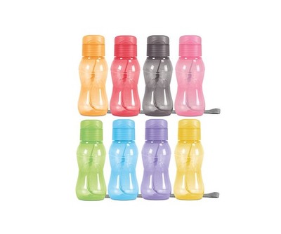 Milton 8er Pack 6 Unzen Kinder Wasserflasche für Schule Auslauffrei Klappdeckel - 8er Set 
