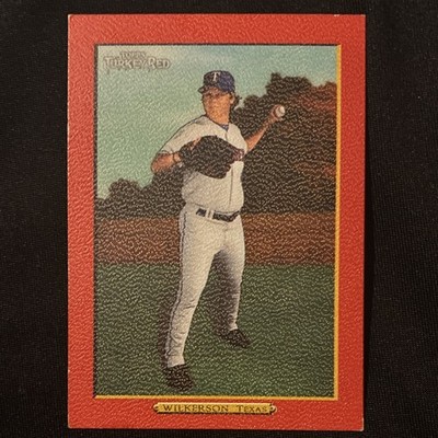 Topps Turkey Red MLB Baseball Trading Card Lot Wilkerson Hudson Rangers Braves
