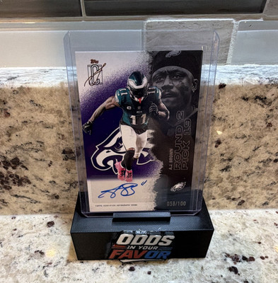 2026 Topps A.J. Brown Football Philadelphia Eagles Auto Serial #058/100