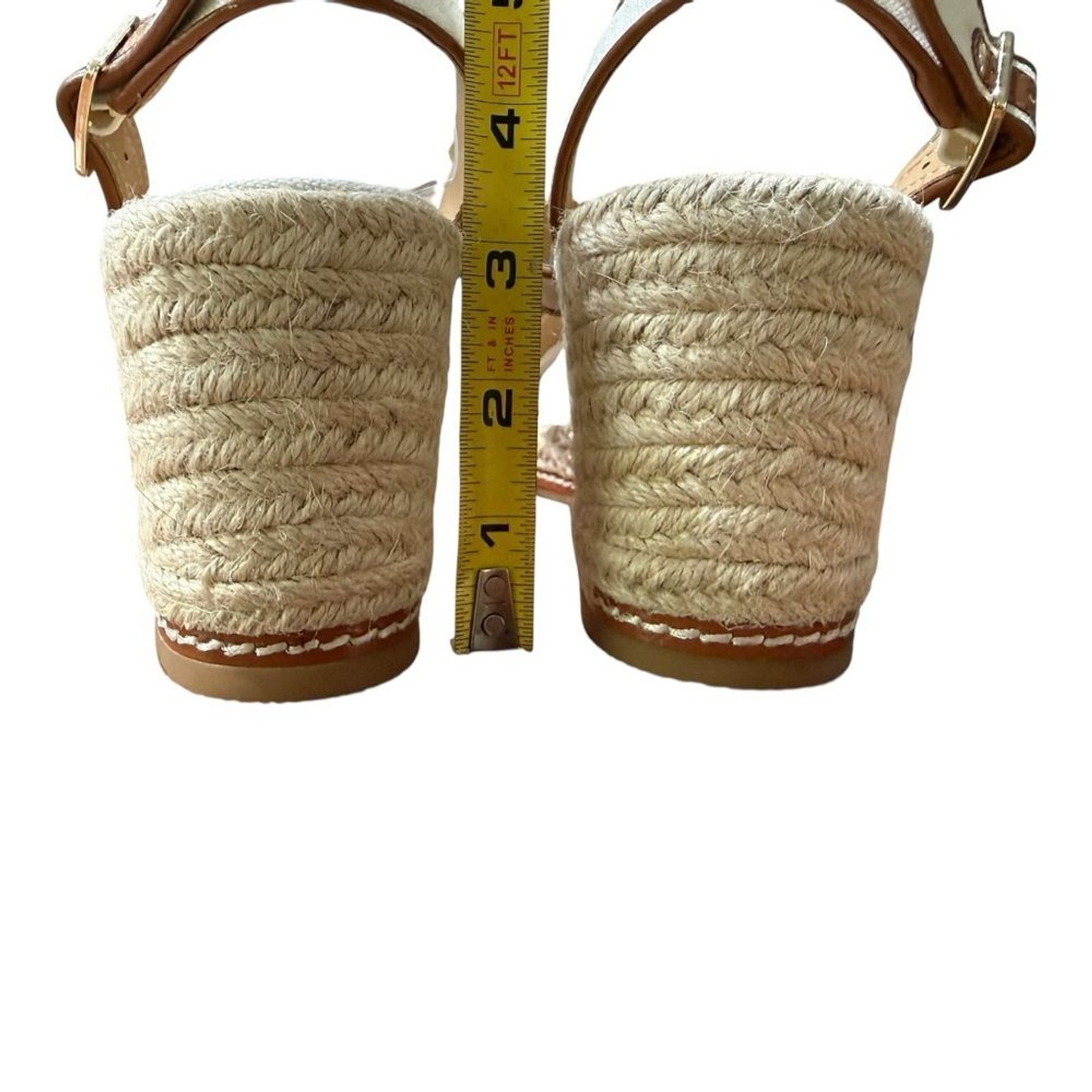 Talbots Chic Canvas Espadrille Platform Sandals S… - image 4