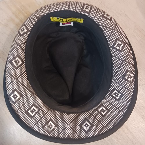 Vintage Volcom Straw Fedora Hat w/ Brown Band – Size: Small Y2K - Picture 17 of 24