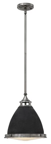 Hinkley Lighting 3126 Bronze Amelia Single Light 13"W Pendant - Picture 5 of 12